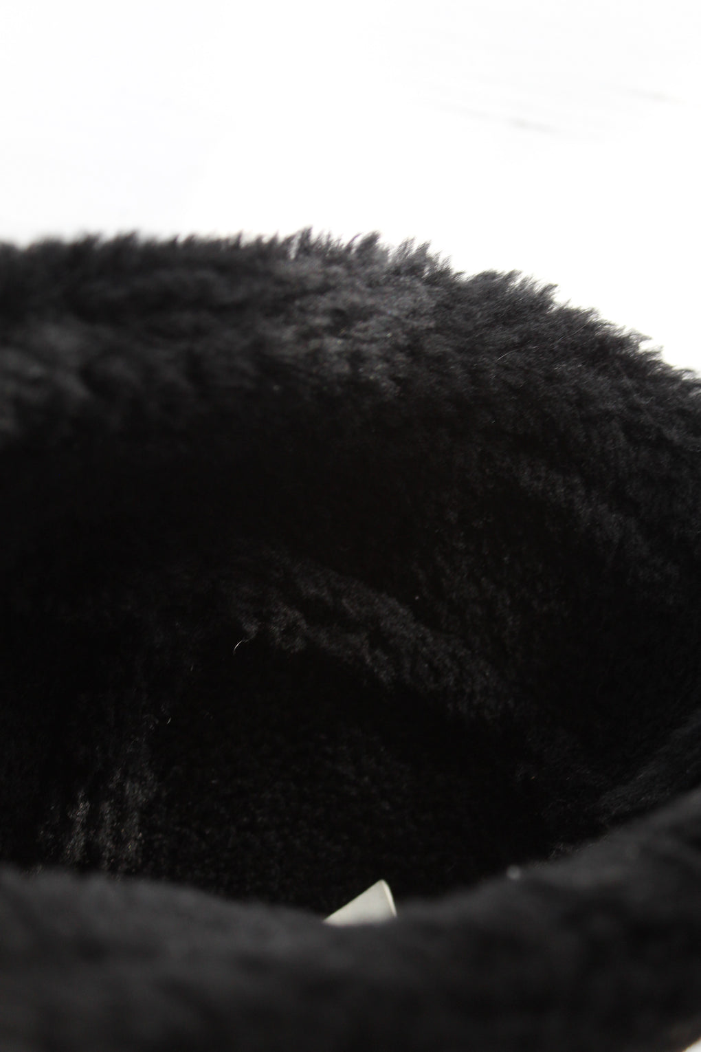 Suede Curly Cap