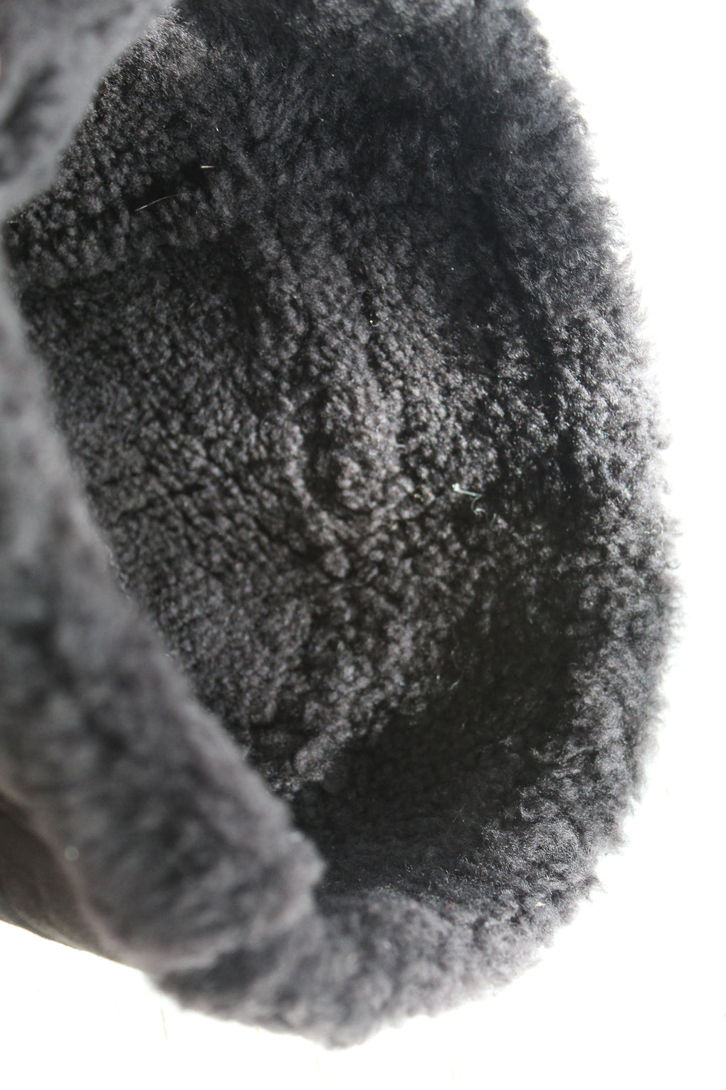 Suede Curly Cap
