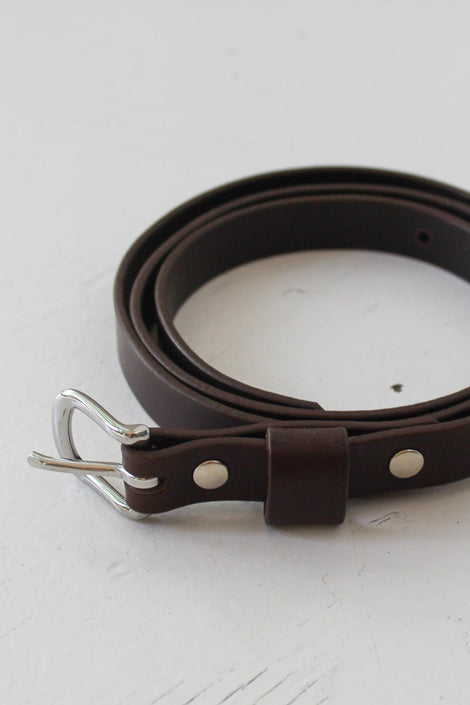 Thin Leather Belt