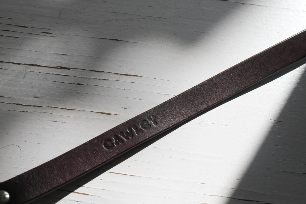 Thin Leather Belt