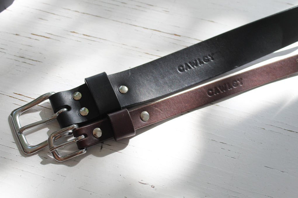 Thin Leather Belt
