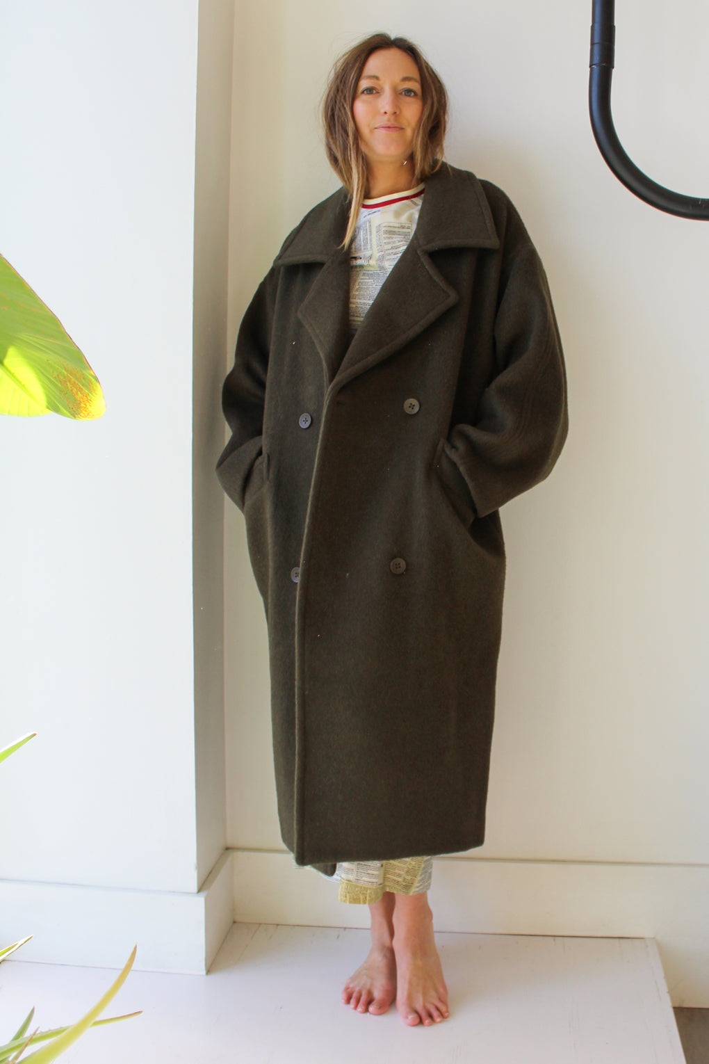 Oversized Wool Coat
