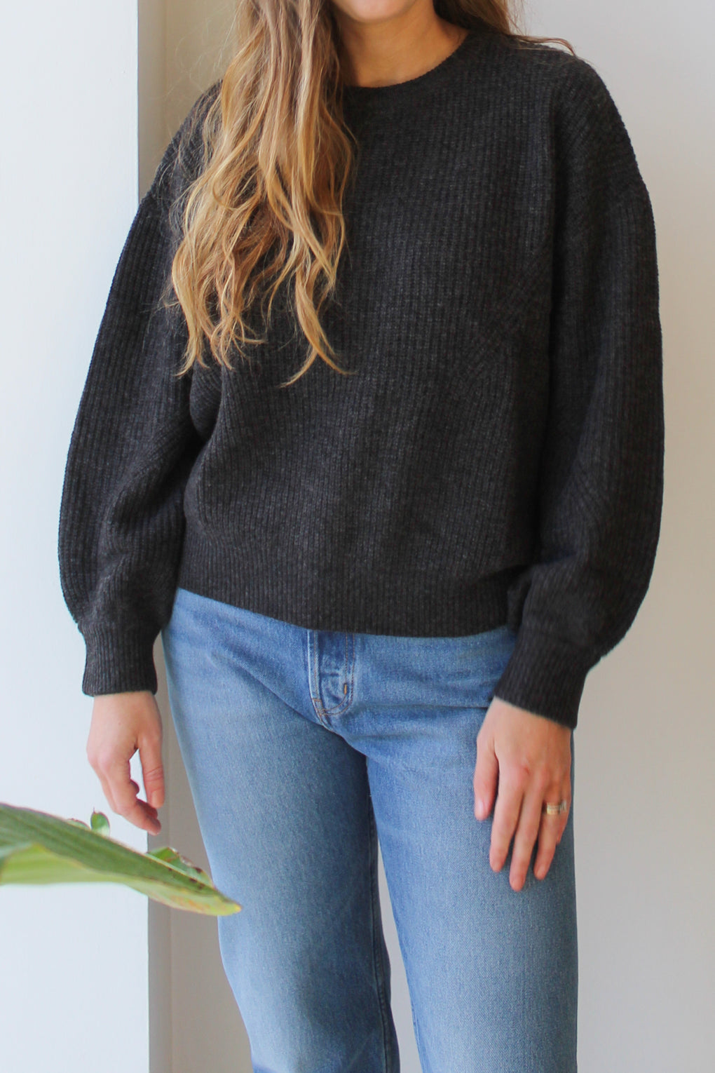 Signature Poet Sleeves Sweater