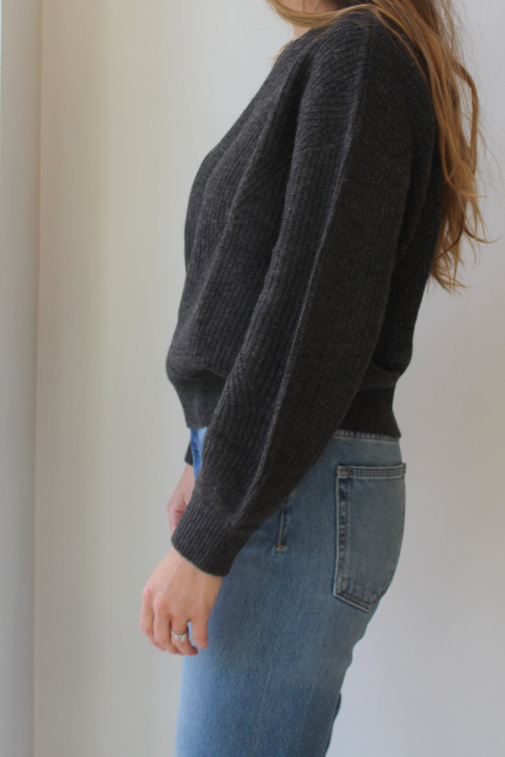 Signature Poet Sleeves Sweater
