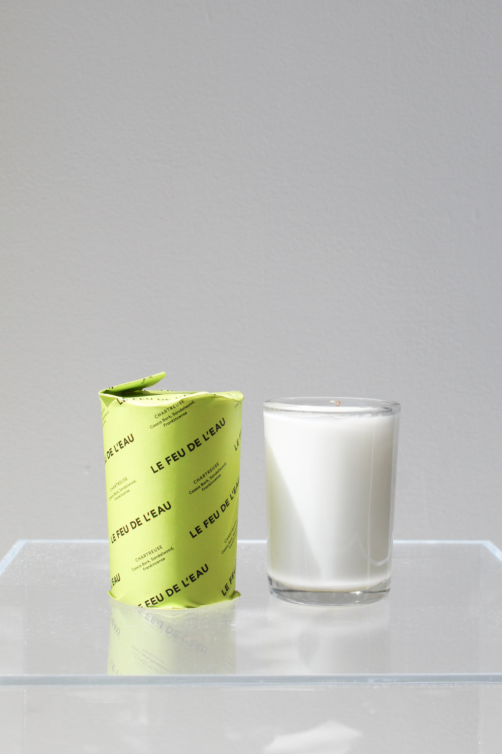 Chartreuse Candle