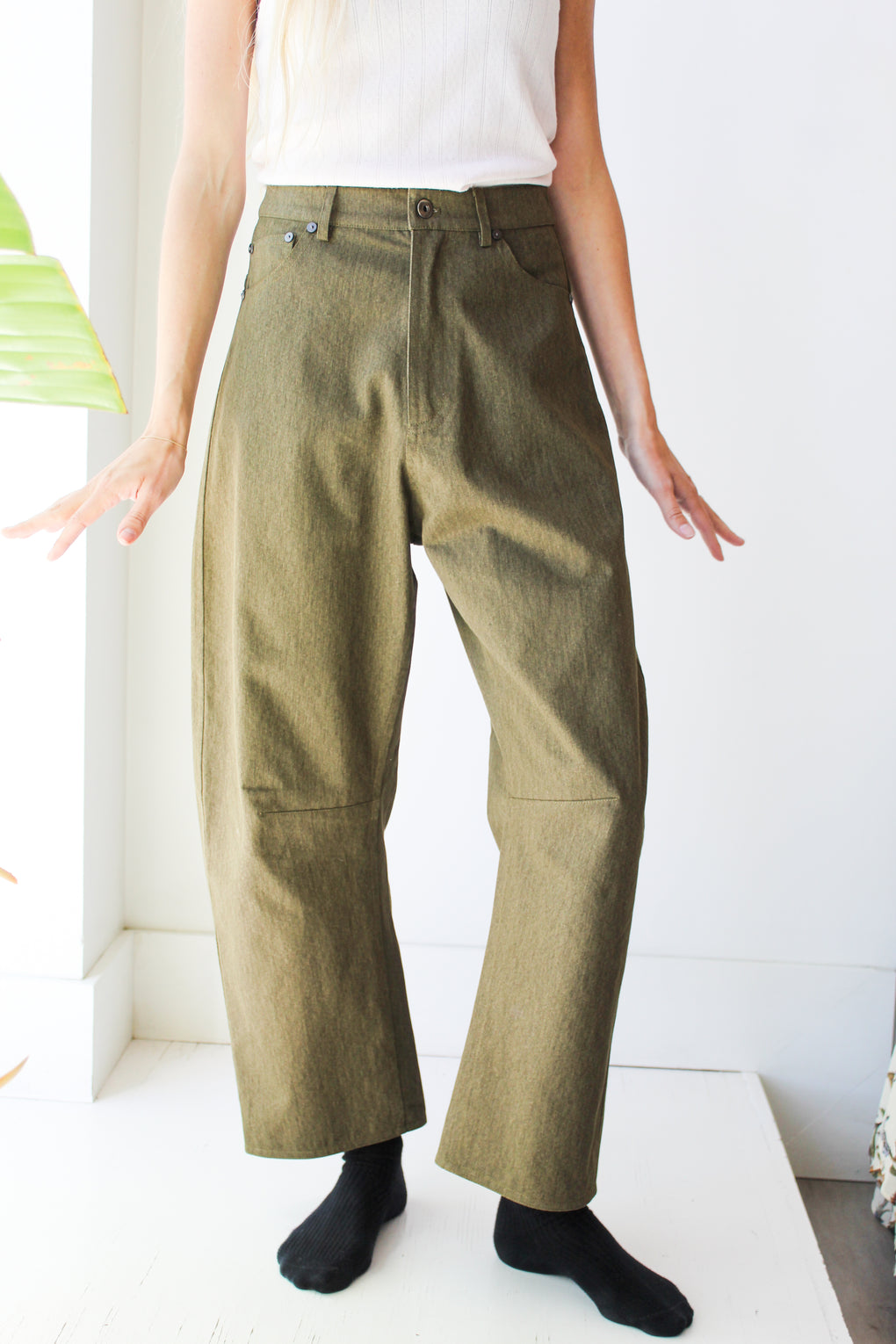 Curve Legged Work Trouser