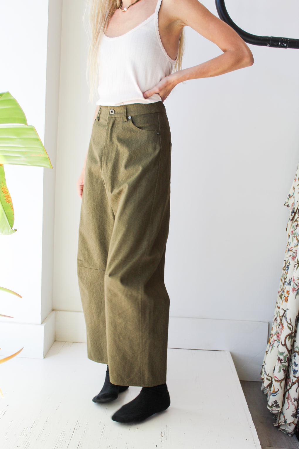 Curve Legged Work Trouser