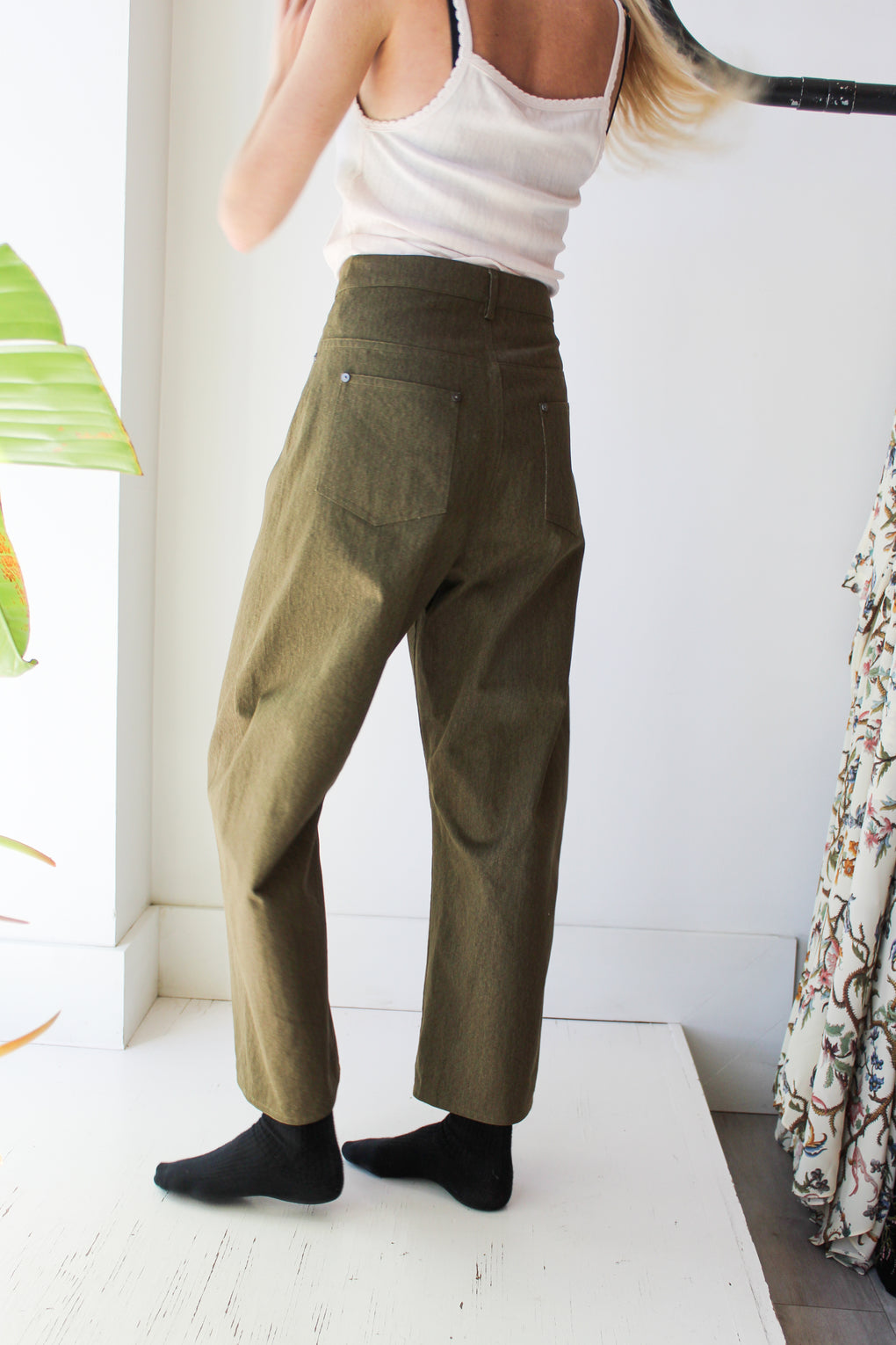 Curve Legged Work Trouser