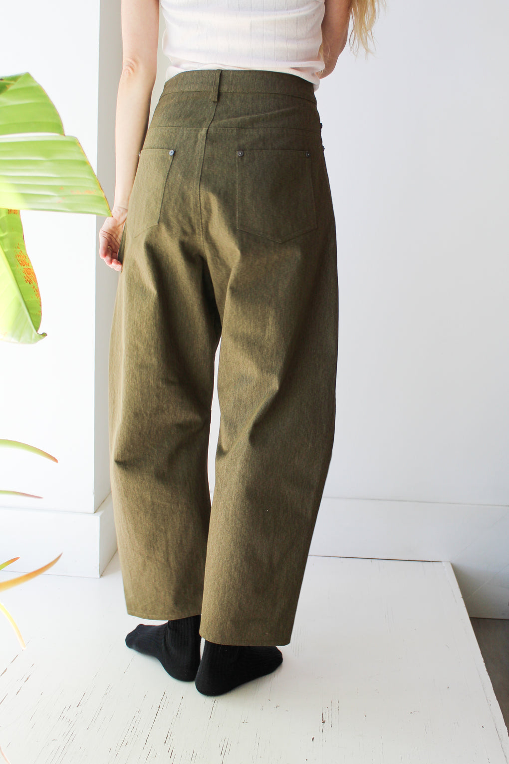 Curve Legged Work Trouser