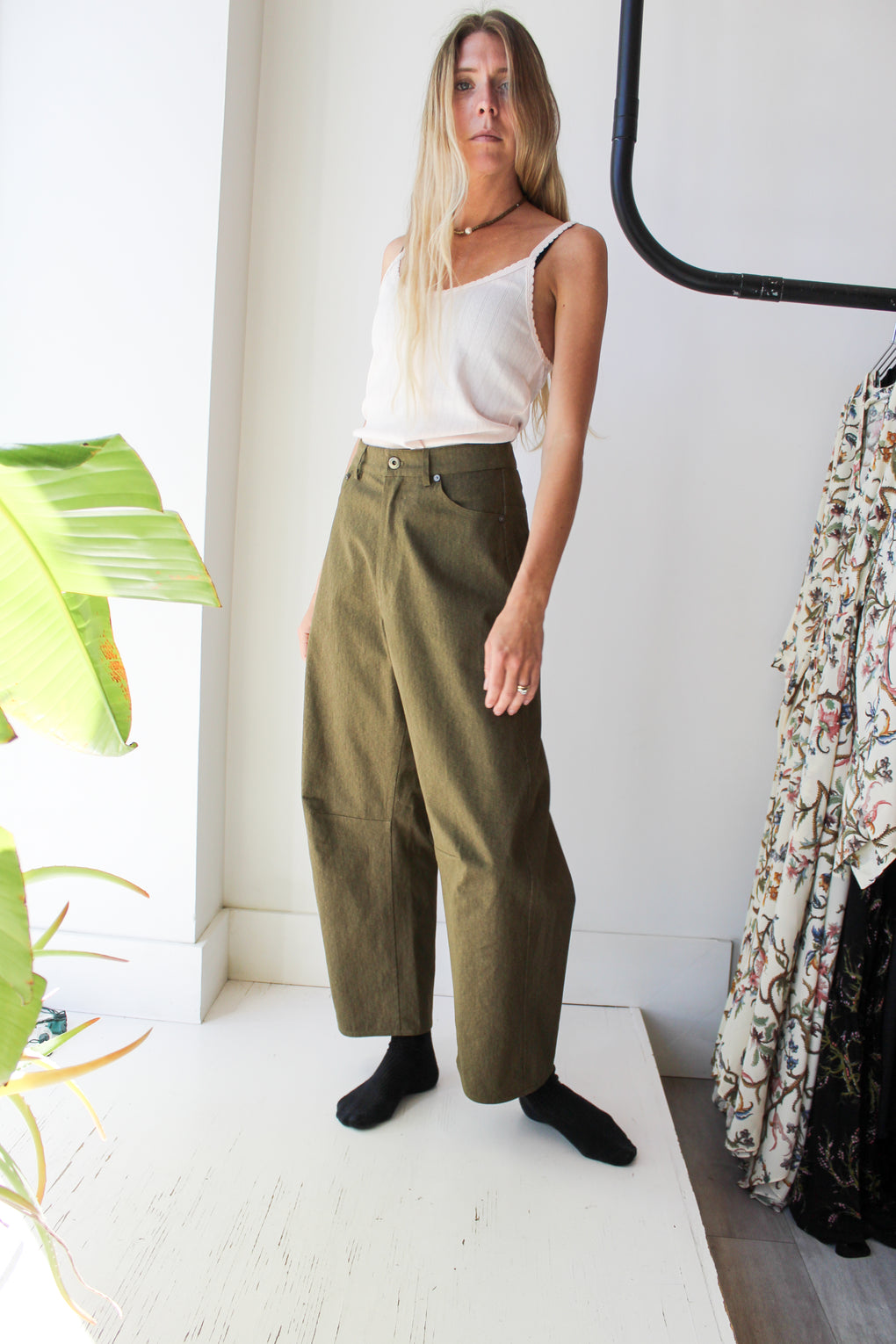 Curve Legged Work Trouser