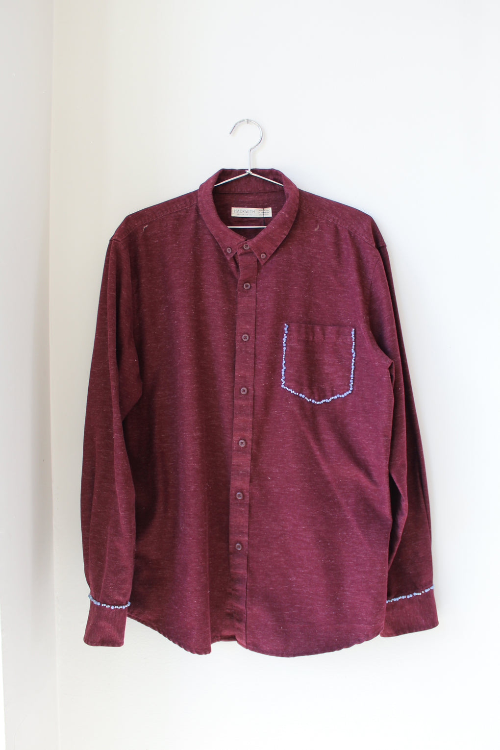 Beaded Button Down