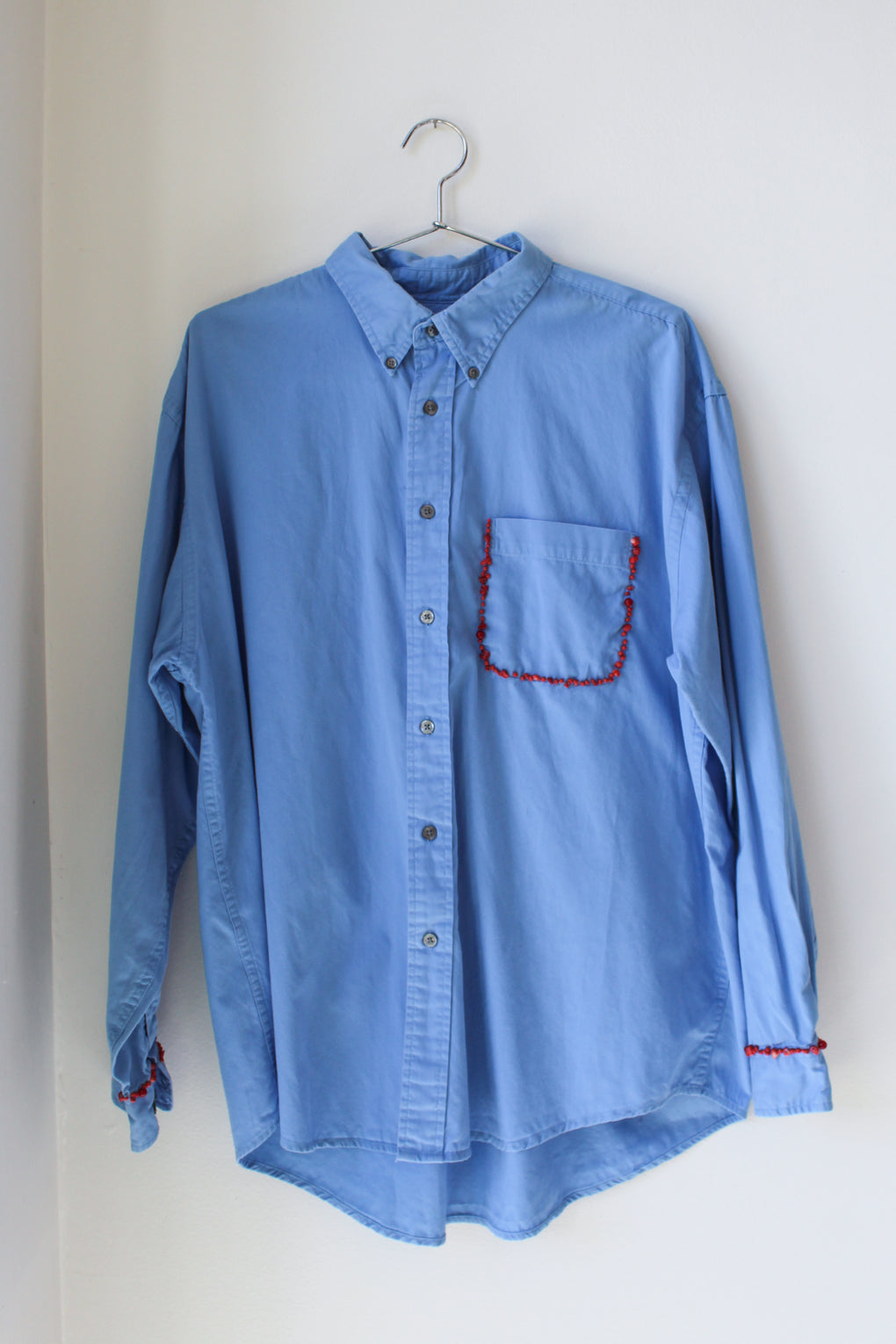 Beaded Button Down
