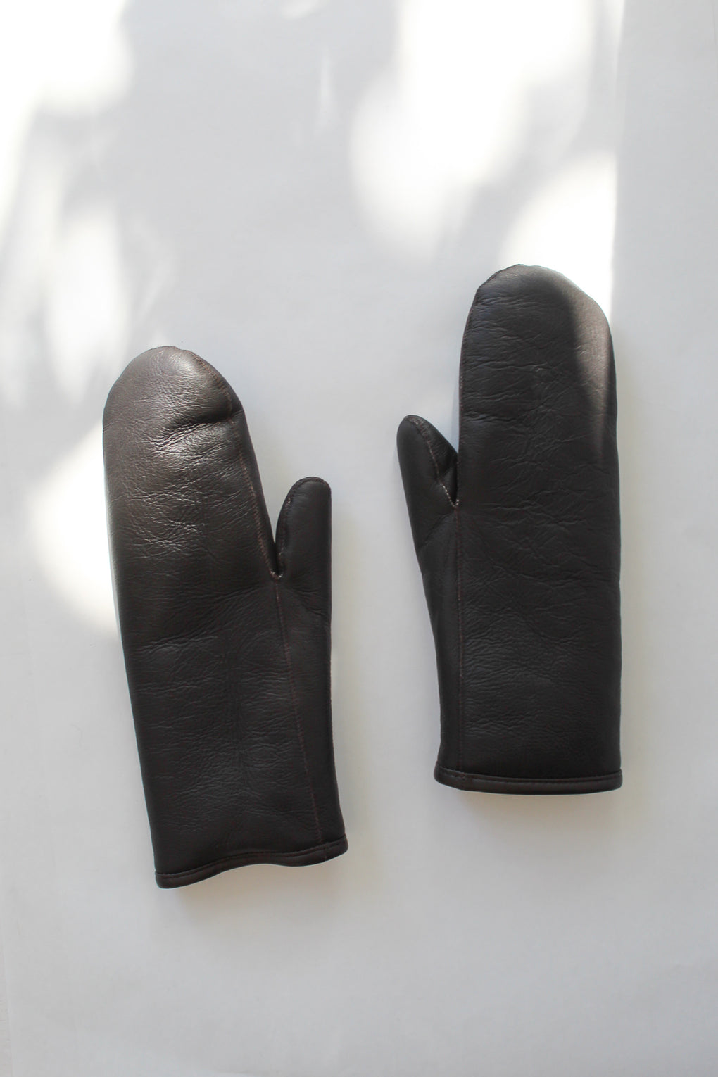 Leather Mittens