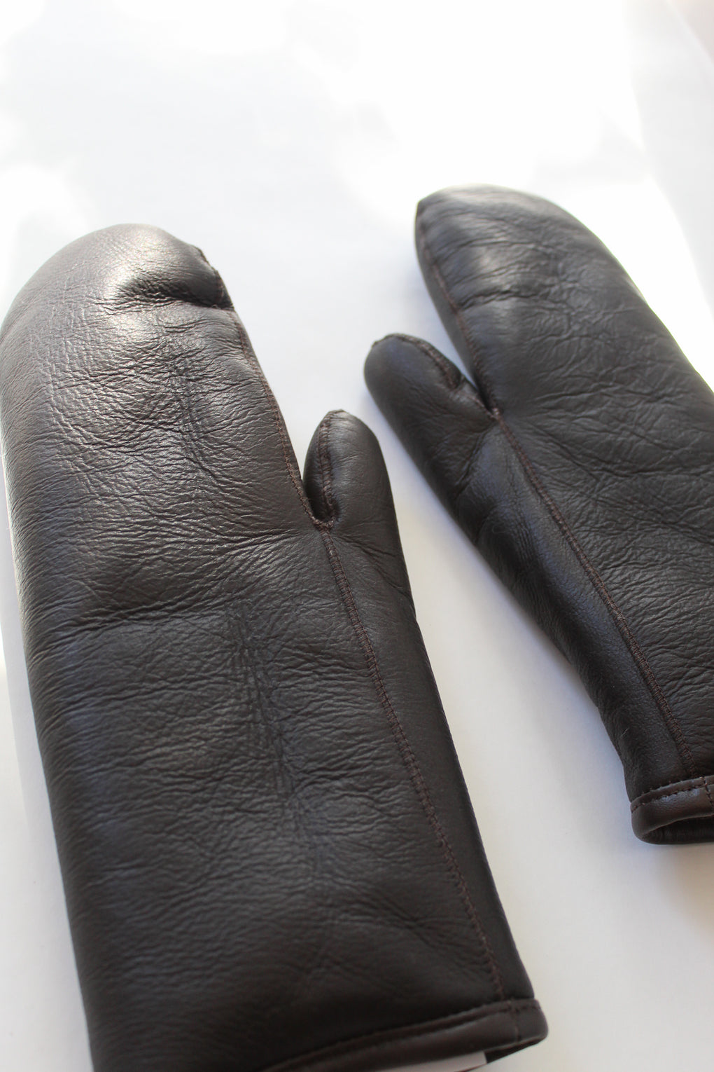 Leather Mittens