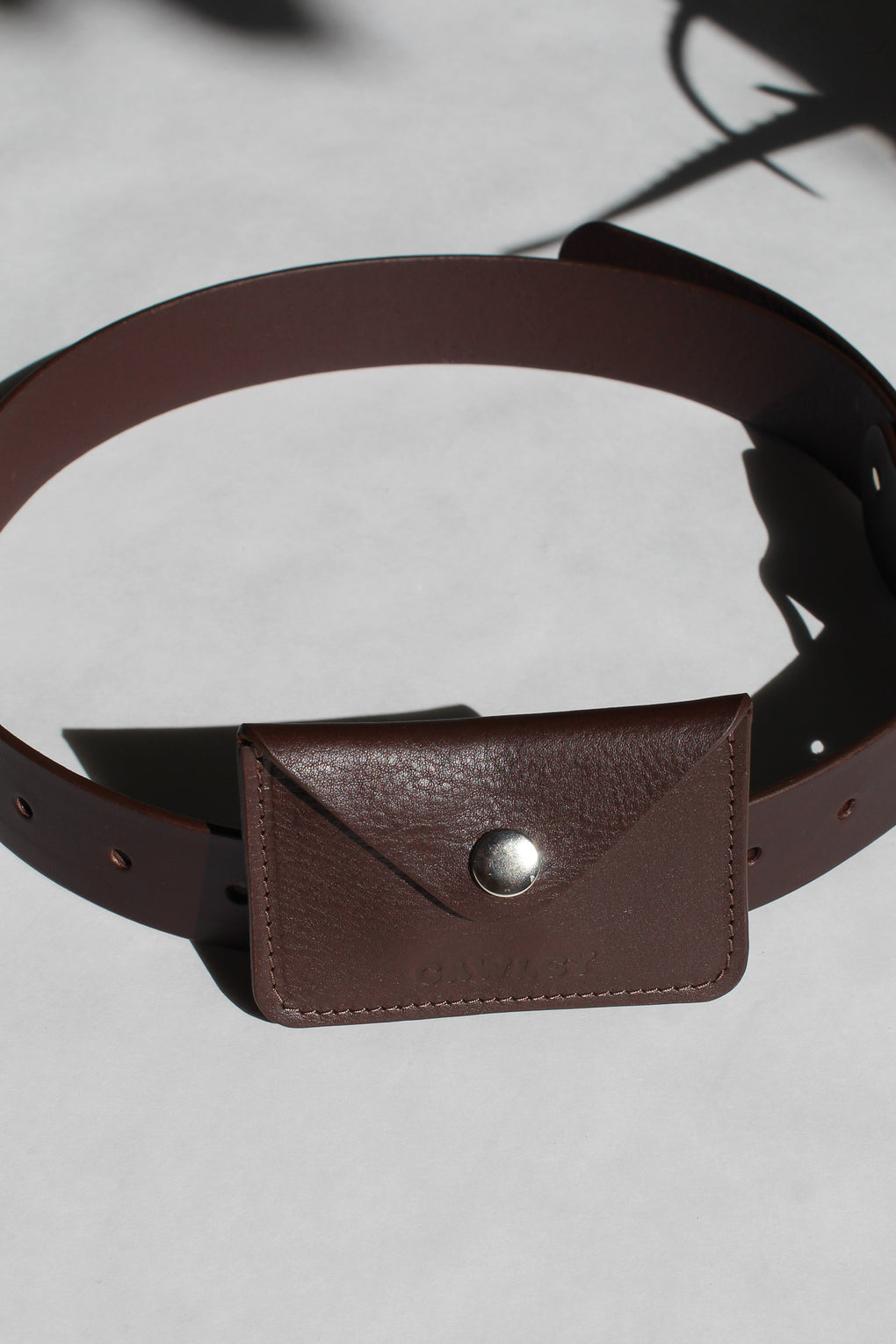 Leather Belt Wallet