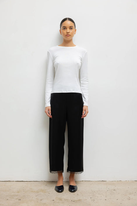 Barb Lace Crop Pant