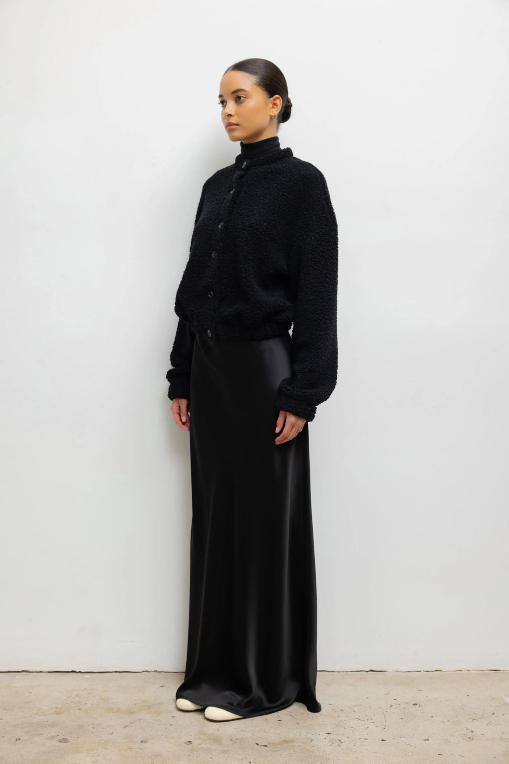 Mica Collarless Blouson