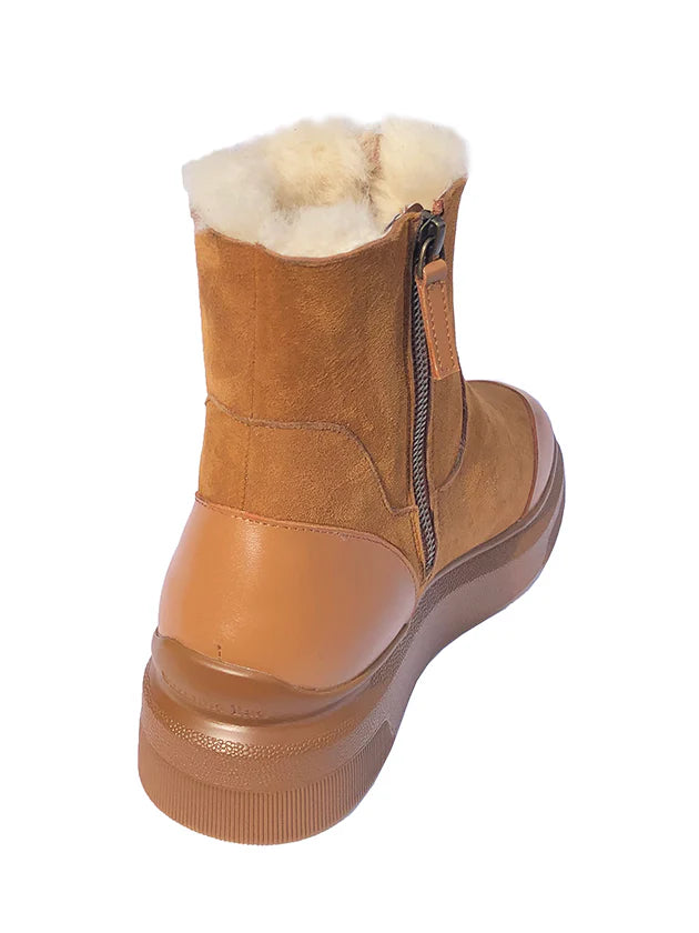 Shearling sneaker boot hot sale