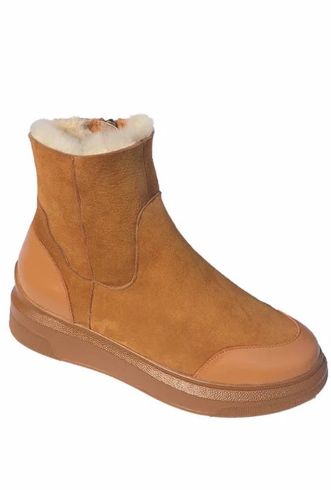 Shearling Sneaker Boot