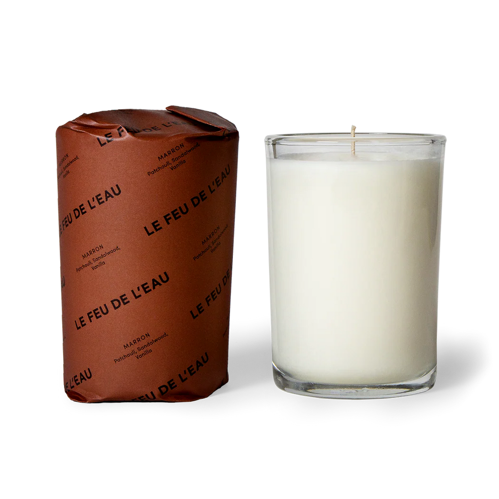 Marron Candle