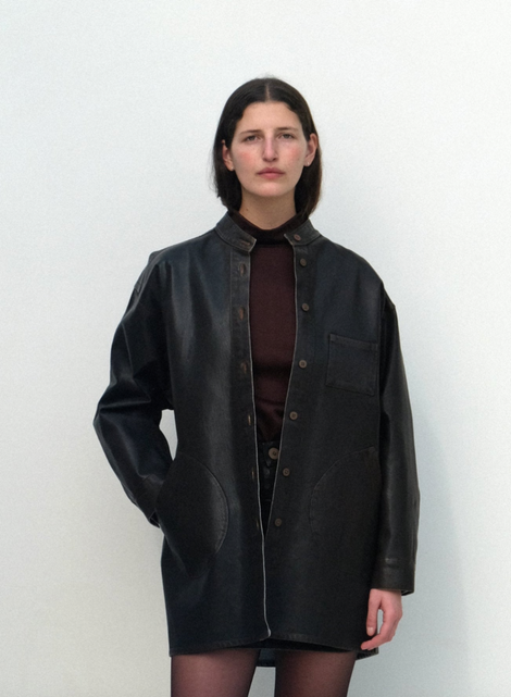 Band Collar Okuda Jacket