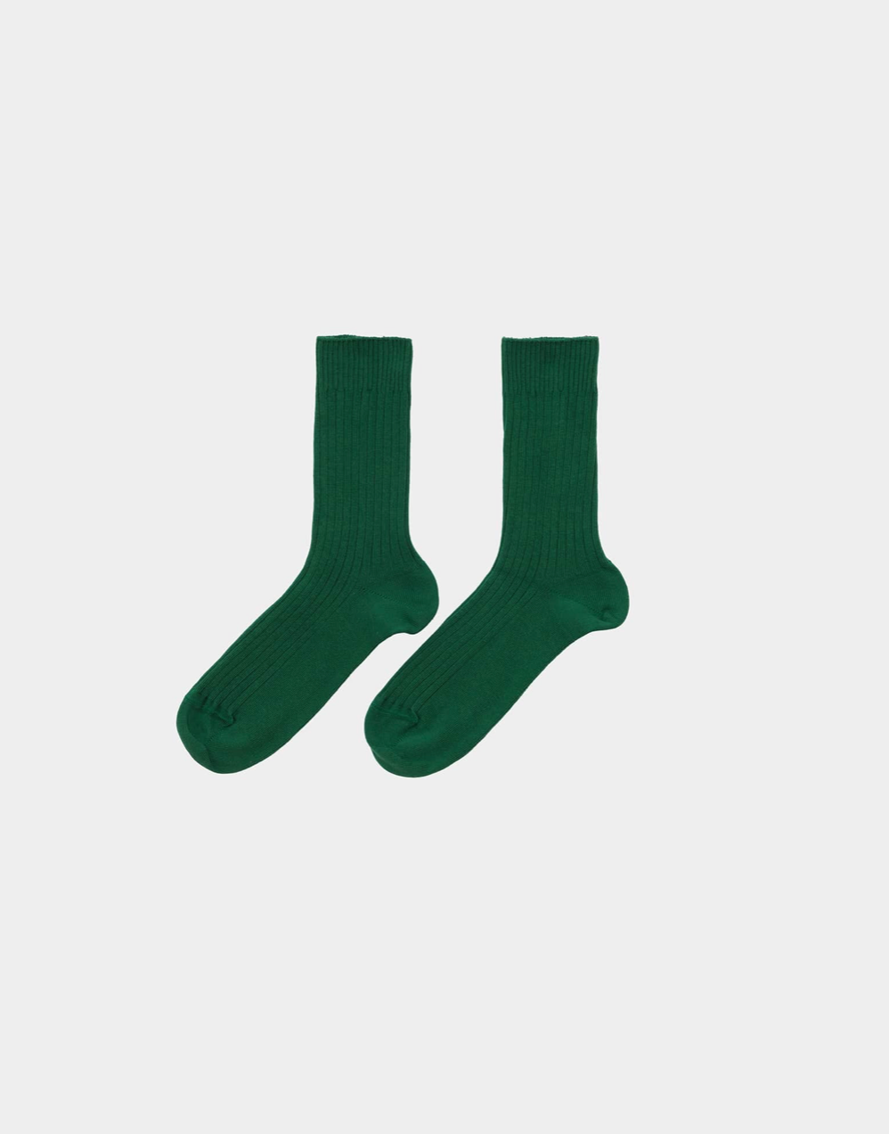Rib Overankle Socks
