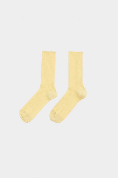 Rib Overankle Socks