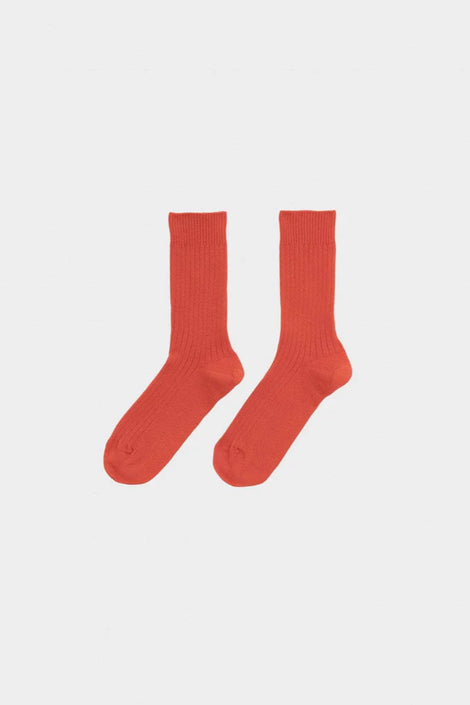 Rib Overankle Socks