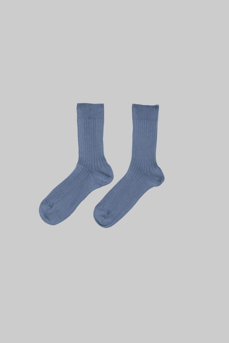 Rib Overankle Socks
