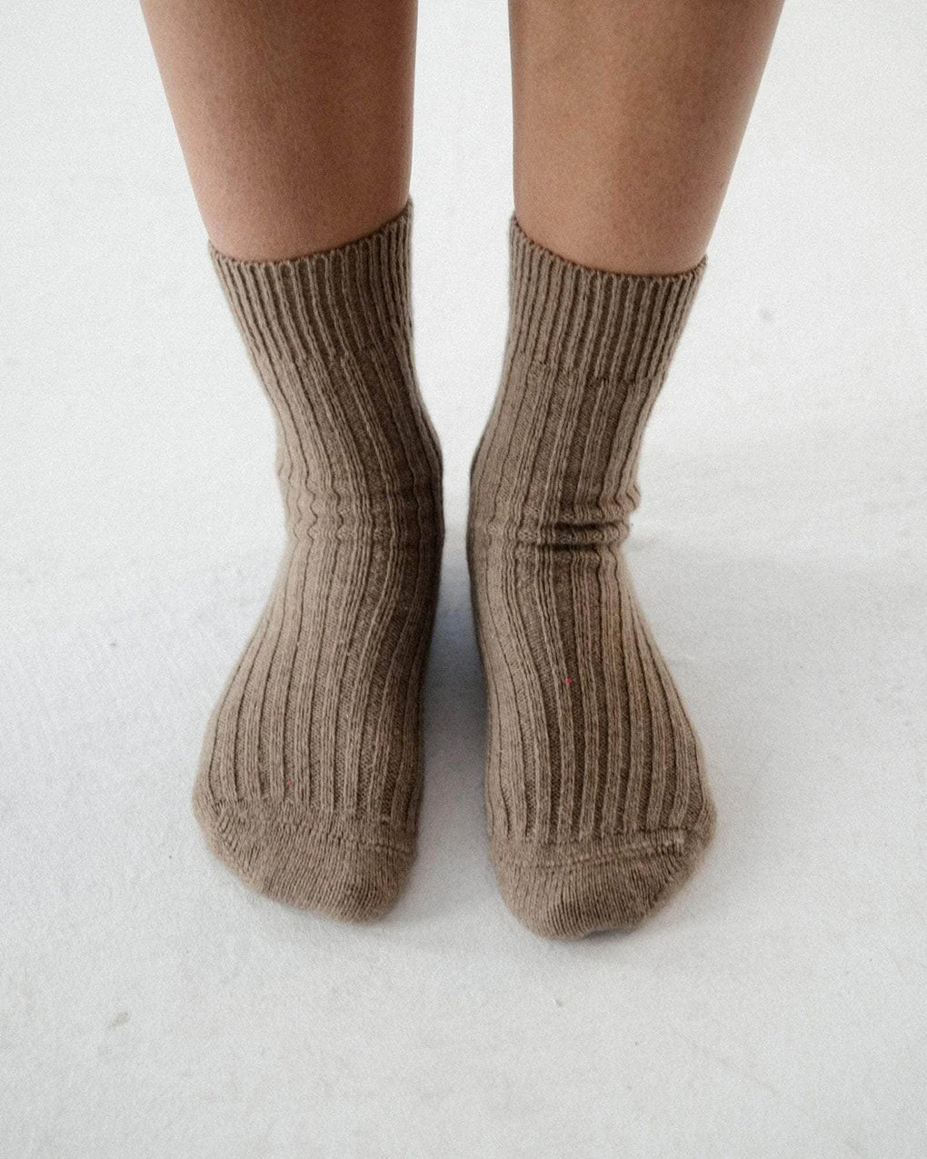 Rib Overankle Socks