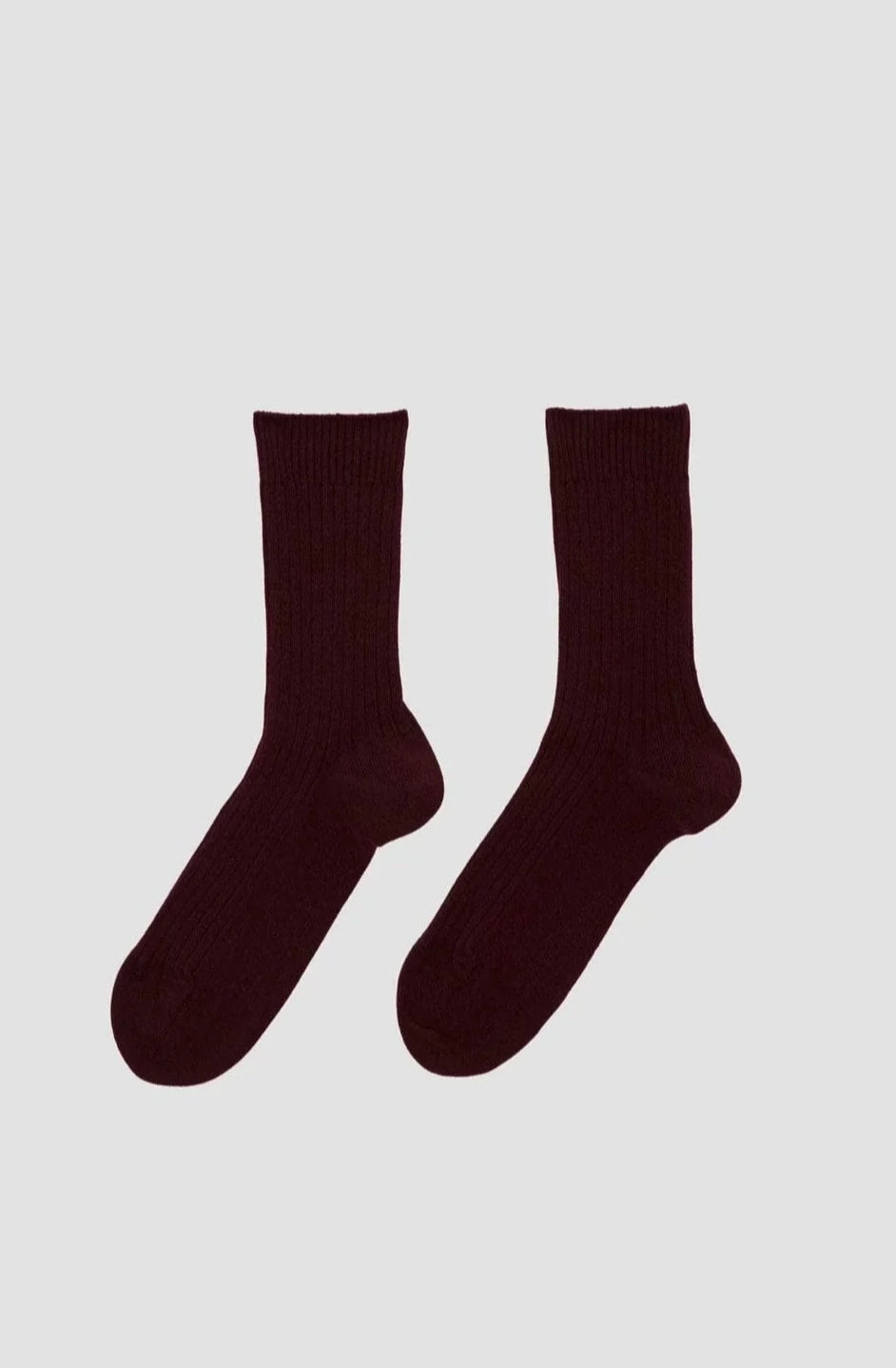 Rib Overankle Socks