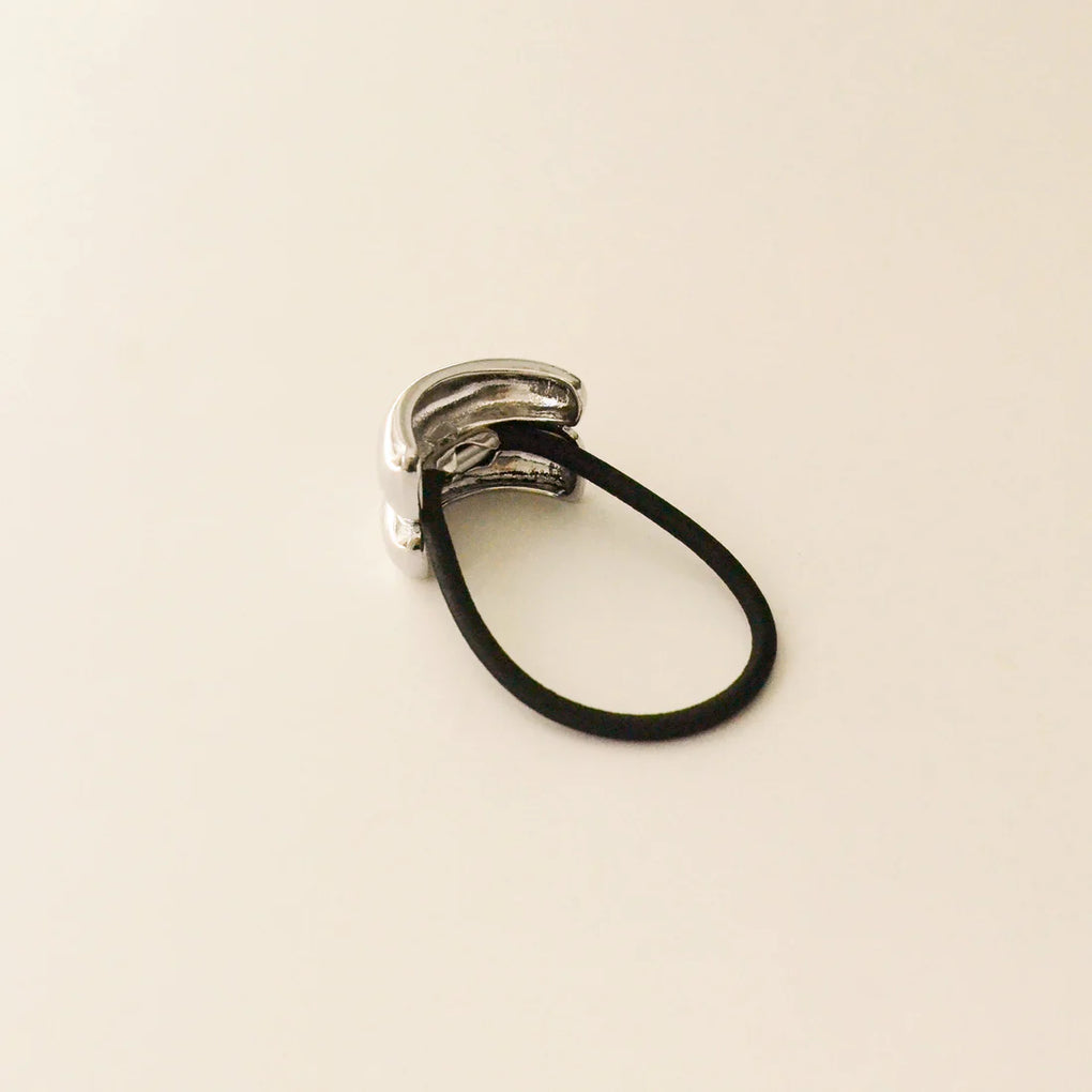 Mini Double Arch Metal Ponytail Hair Tie