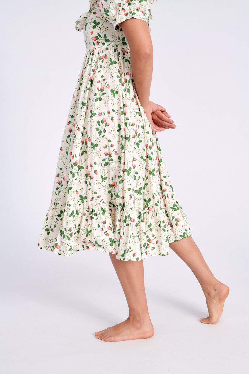 Batsheva x Laura Ashley May Dress strawberry field-Batsheva strawberry dress-Laura Ashley strawberry dress-strawberry May dress-Idun-St. Paul