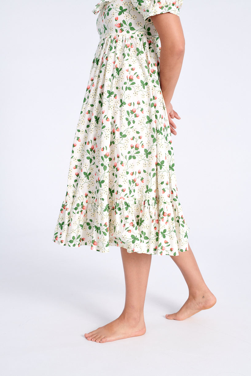 Batsheva x Laura Ashley May Dress strawberry field-Batsheva strawberry dress-Laura Ashley strawberry dress-strawberry May dress-Idun-St. Paul