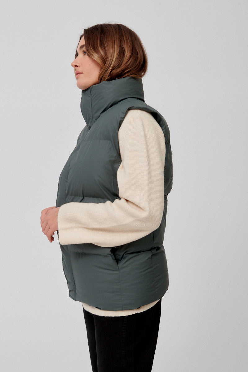 Boxy Puffer Vest