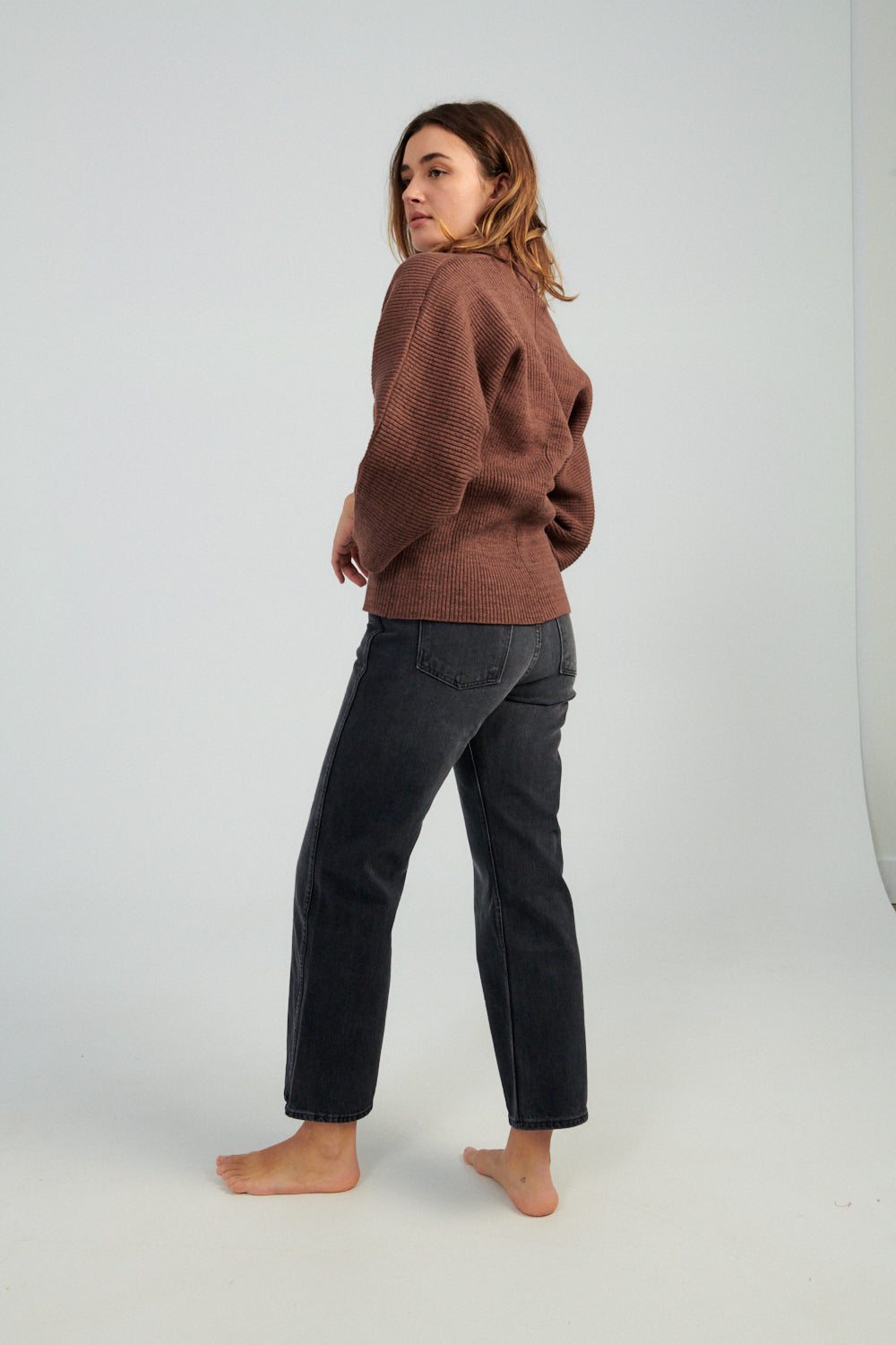 Mara Hoffman Ama Sweater brown-Idun-St. Paul