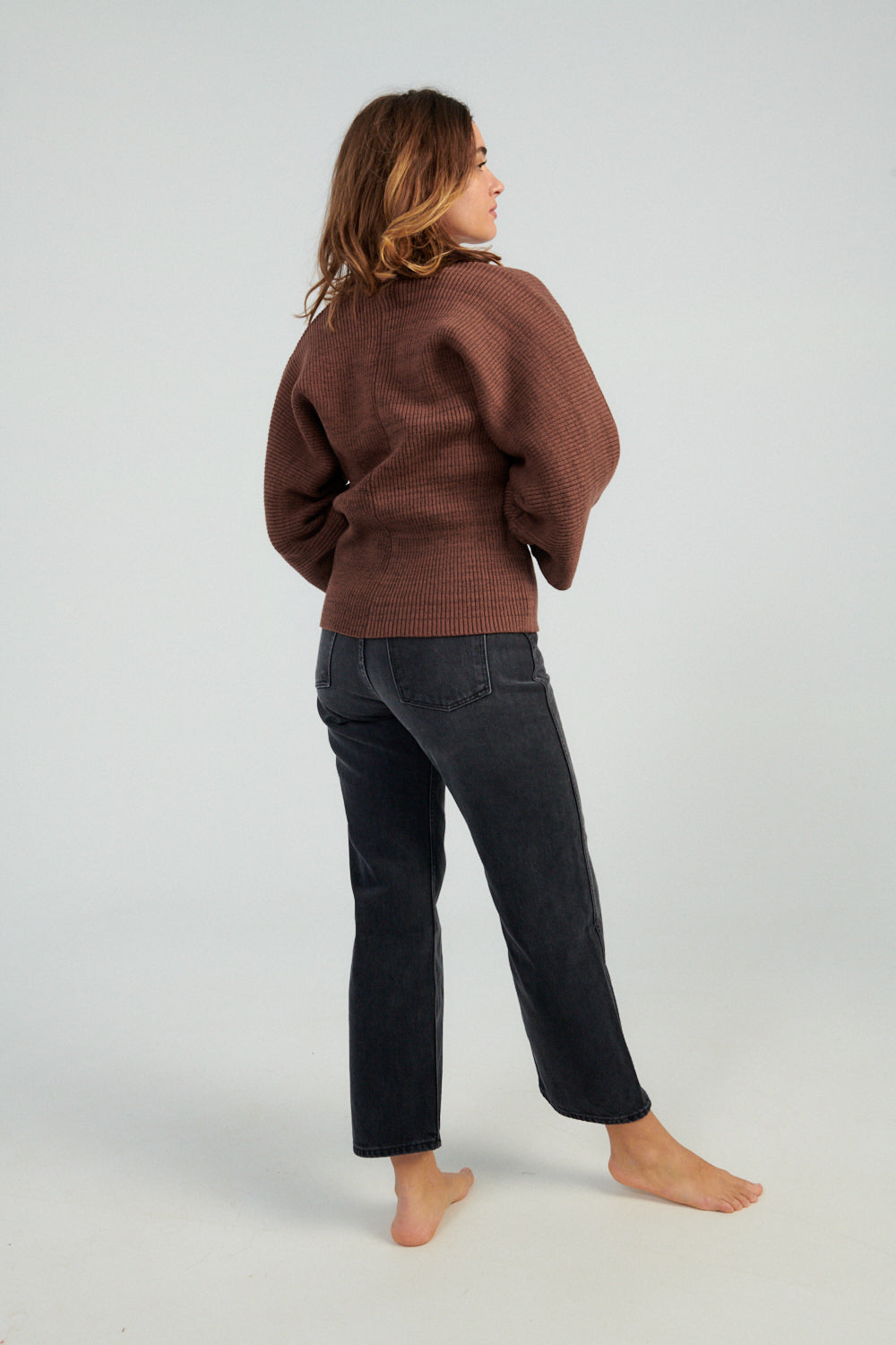 Mara Hoffman Ama Sweater brown-Idun-St. Paul