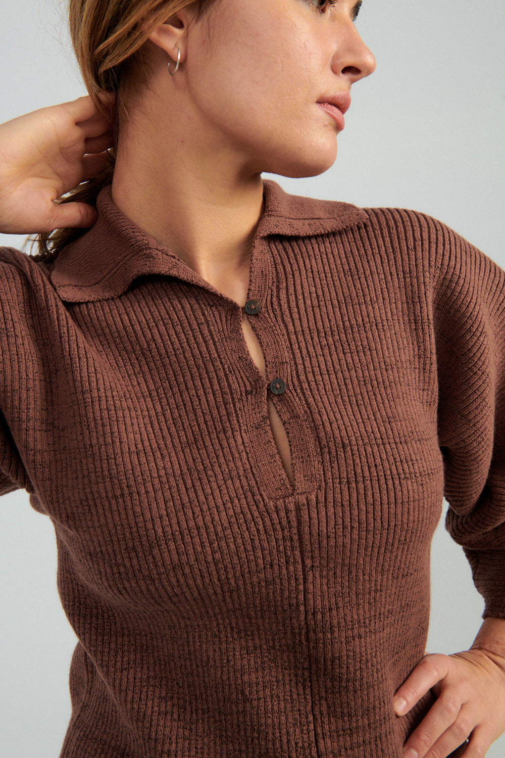 Mara Hoffman Ama Sweater brown-Idun-St. Paul