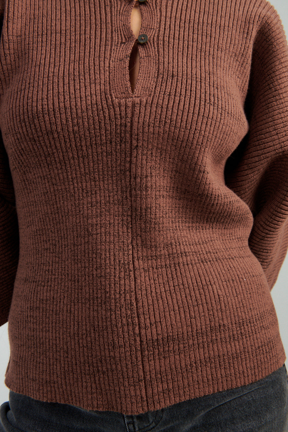 Mara Hoffman Ama Sweater brown-Idun-St. Paul