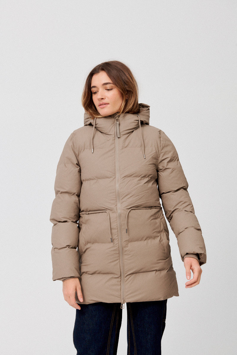 Rains padded sale jacket