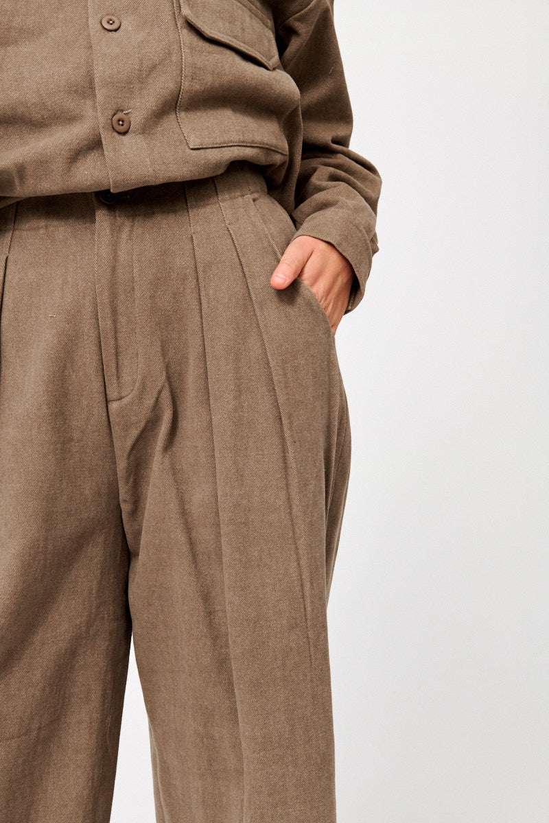 Pleated Trouser
