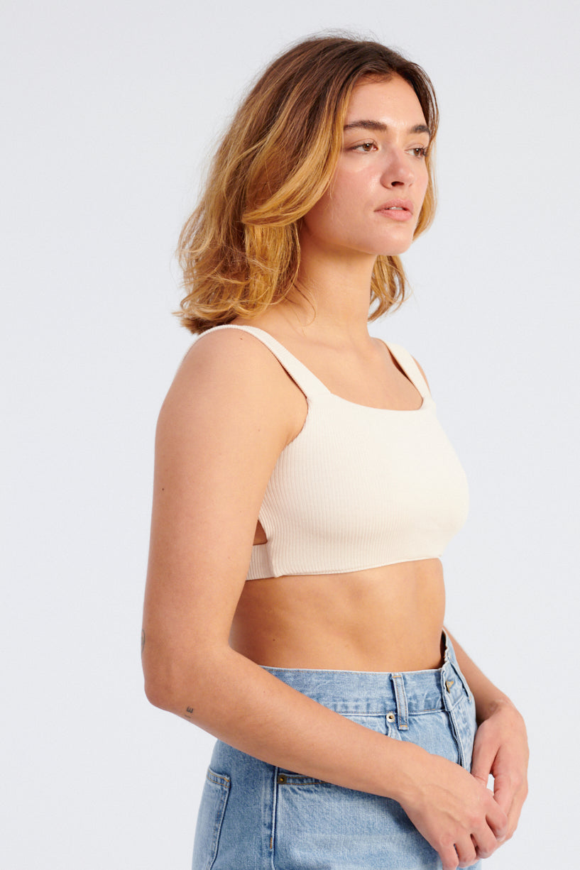 Nią Thomas-Nia Thomas Misty Bralette sand-white bralette-Idun-St. Paul