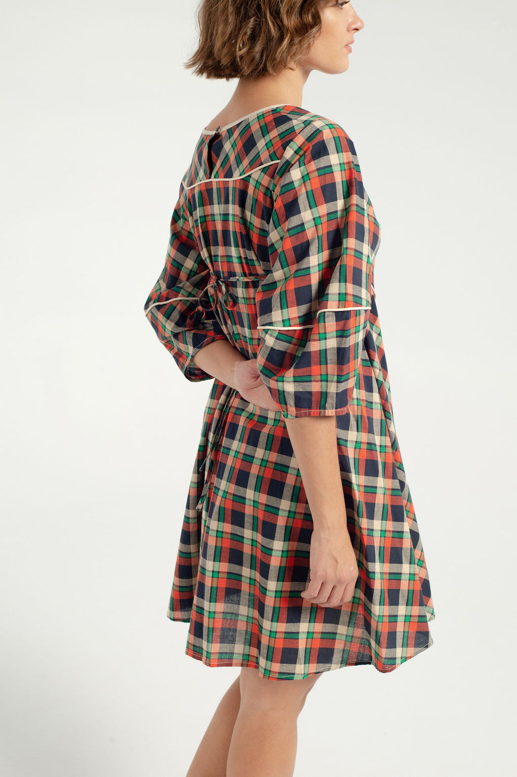 Rachel Antonoff-Pat Tent Dress-Rachel Antonoff plaid dress-Idun-St. Paul