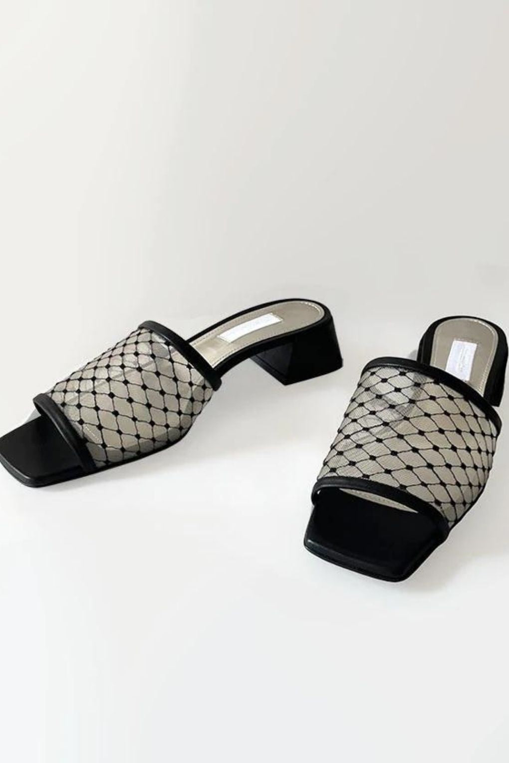 Suzanne Rae-Reseau Lady Slide-Suzanne Rae black slides-Suzanne Rae black heels-Idun-St. Paul