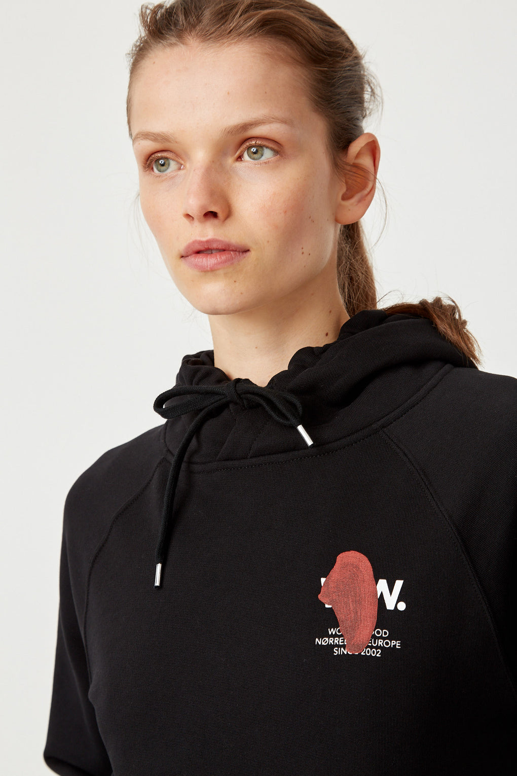 Wood Wood - black sweatshirt - Idun - St. Paul - Lara hoodie